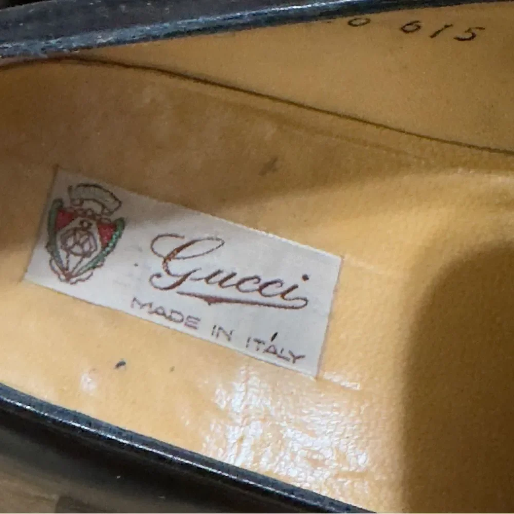 Gucci Men’s Vintage Classic Dress Shoes Size 41 1/2